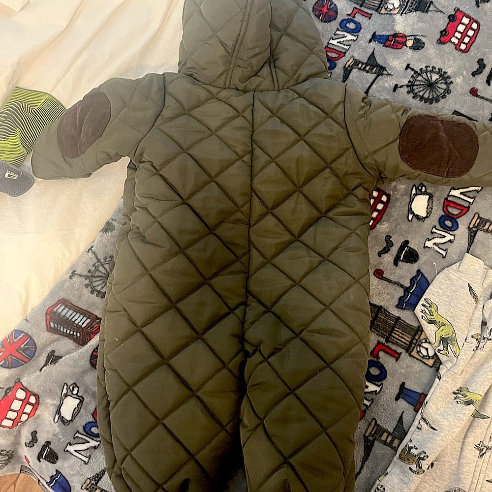 Rothschilds hunter green snowsuit winter wear